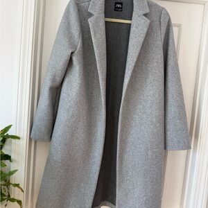 Zara Women's Classic Gray Coat